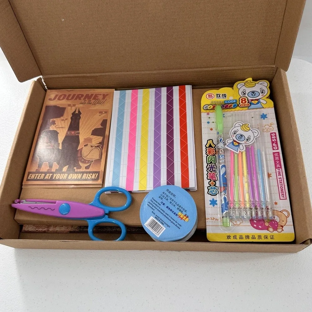 Disney's UP Our Adventure Book Memory DIY Photo‎ Album Scrapbook Travel Gift Set